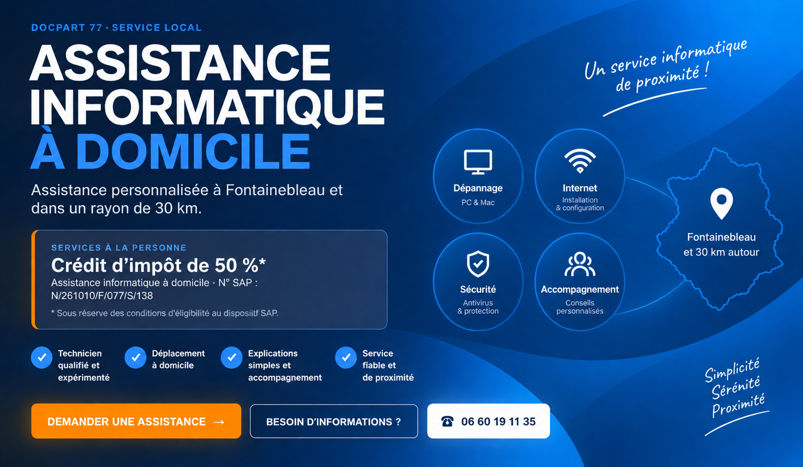 DOCPART 77 - Assistance informatique à domicile